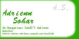 adrienn sohar business card